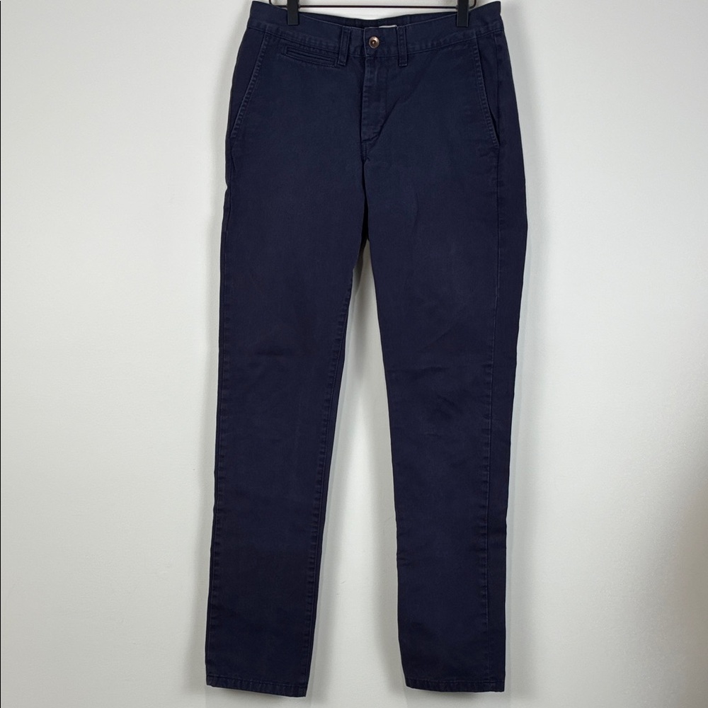 Taylor Stitch Men’s 30x33 Slim Dark Blue Chinos 100% Cotton Five Pocket